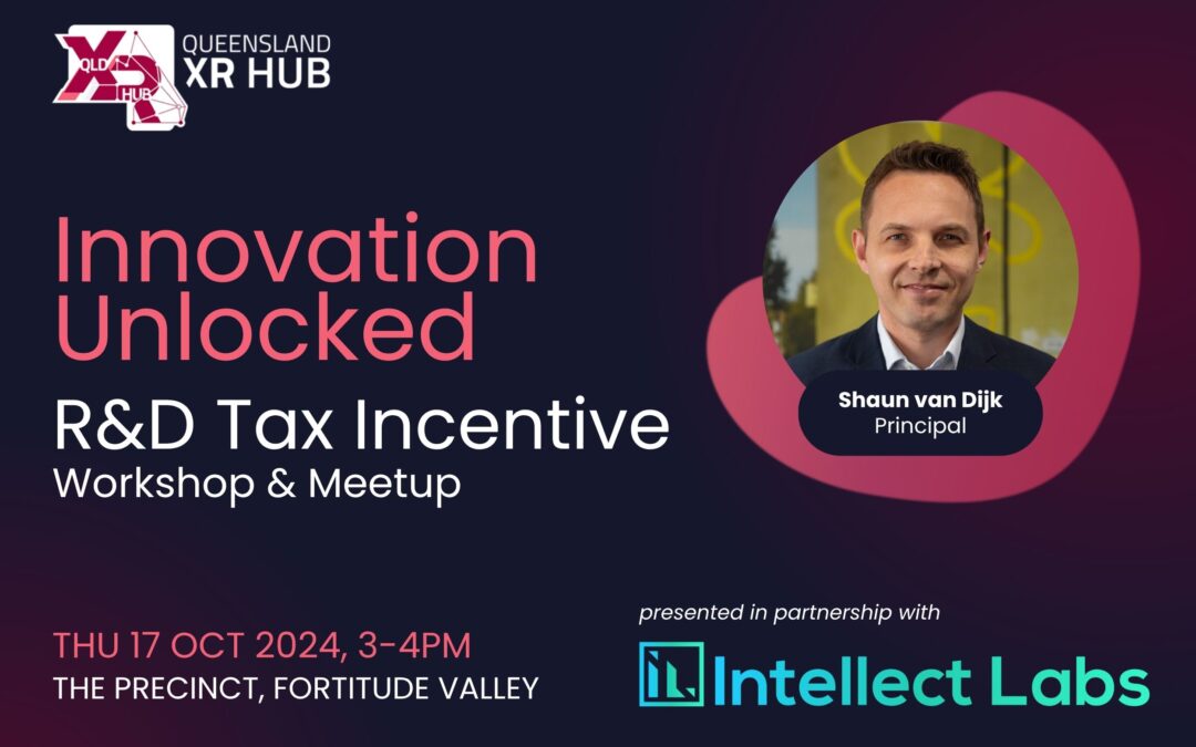 Innovation Unlocked: R&D Tax Incentive Workshop & Meetup